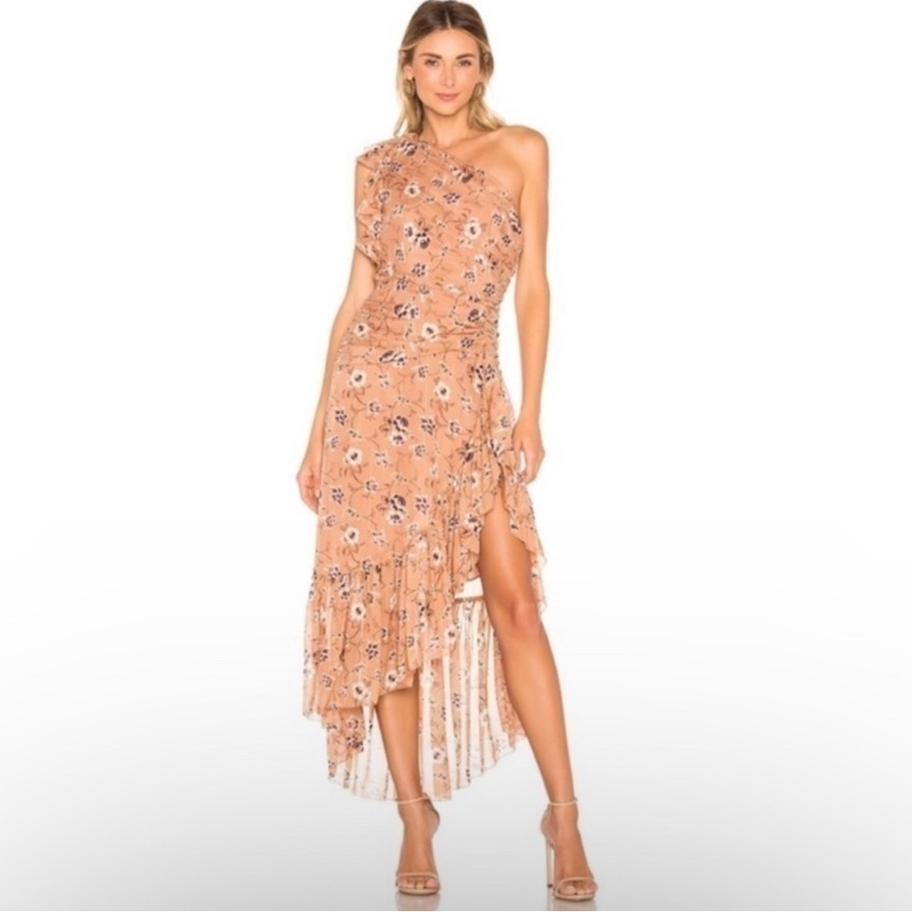 New Ulla Johnson 0 Ruffle Silk Belline Fairy Ethereal Prom Whimsical Shimmer